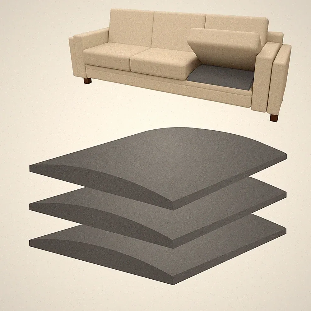 High Density Polyethylene Loveseat