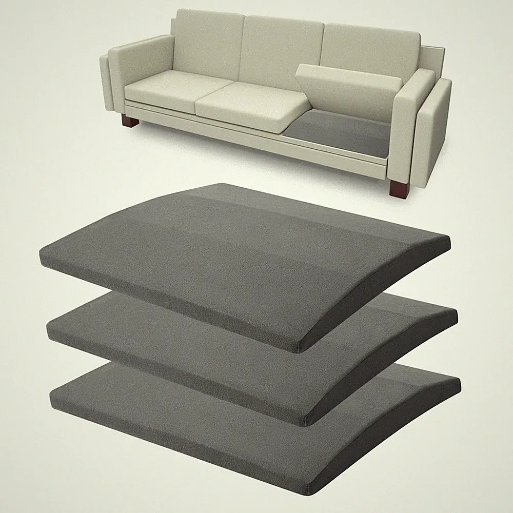 3 PCS High Density Foam Sofa Couch Cushion Support For Sagging Seats