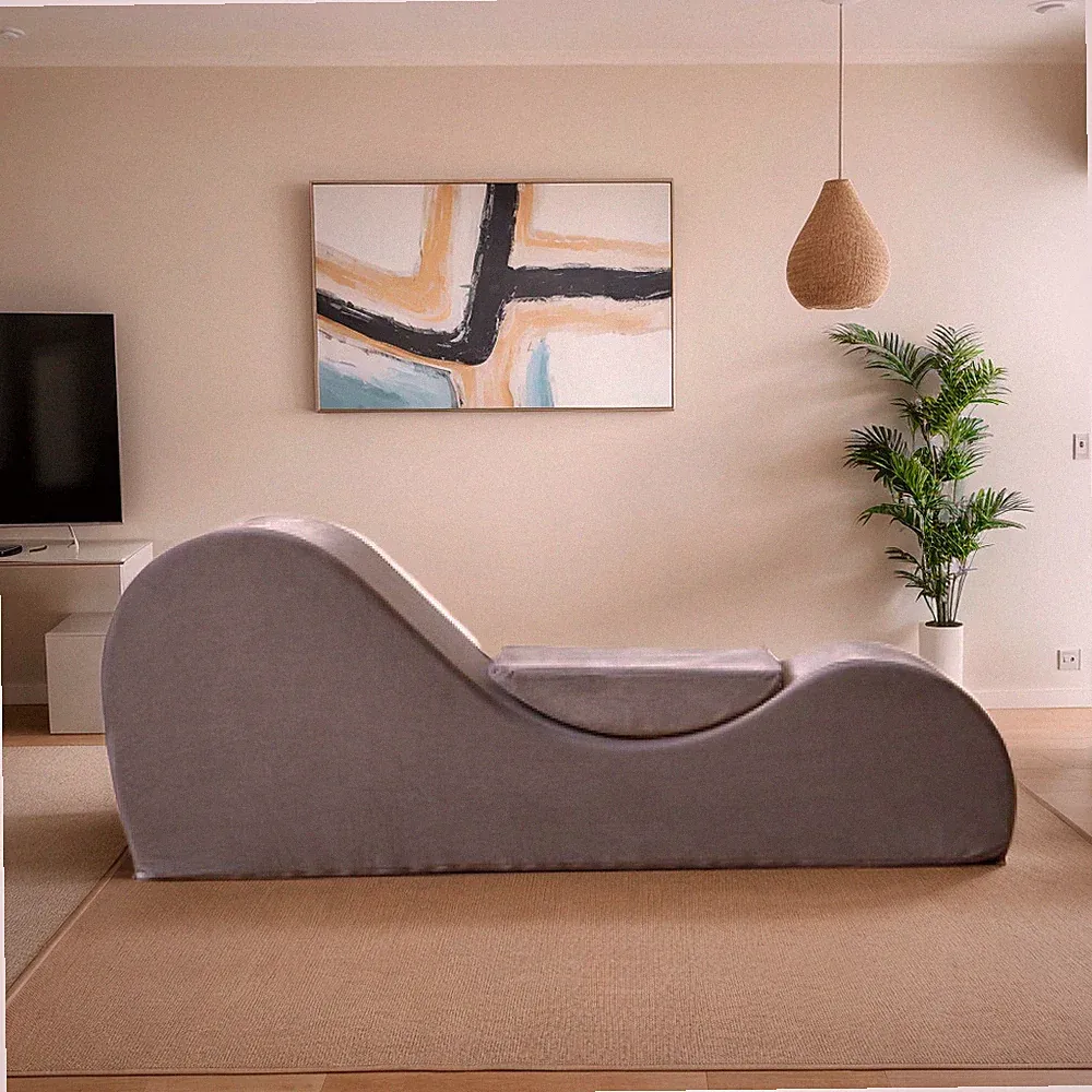 Solace Modern Chaise Lounge Chair - Recliner with High-Density Foam